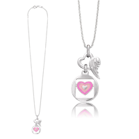 Necklace Herzengel Child in Silver HEN-02LOVE - HEN-02LOVE